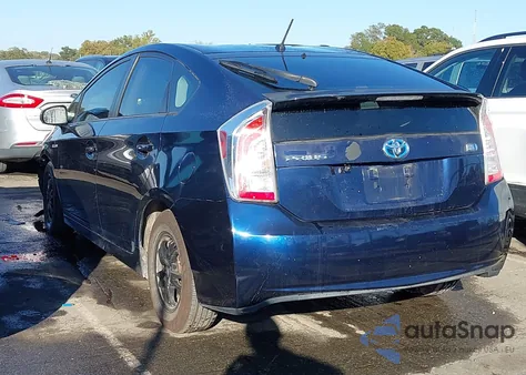 2014 Toyota Prius Two from USA, damaged, VIN JTDKN3DU7E1748691